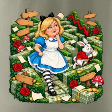 Alenka v říši dluhů finanční bludiště
