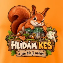 Hlídám keš veverka s pokladem