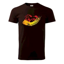 Dva běžící koně