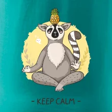 Yoga - keep calm kreslený Yoga - keep calm kreslený