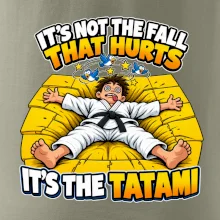 Pád bolí tatami judo