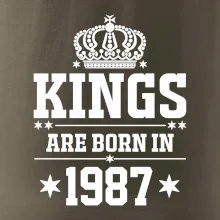 Kings are born in 1987