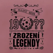 Zrození legendy - pro fotbalistu Zrození legendy - pro fotbalistu