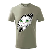 Kočka v roztrženém triku