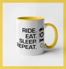 Ride Eat Sleep Repeat moto skútr
