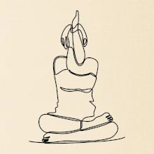 Jóga v sedu jedním tahem