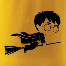 Harry obrázek na koštěti