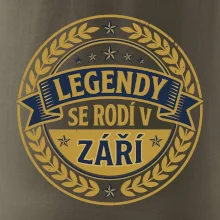 Legendy se rodí v září - Retro emblém