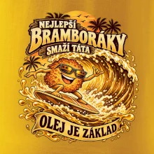 Nejlepší bramboráky smaží táta Olej je základ