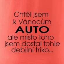 Chtěl jsem k Vánocům auto