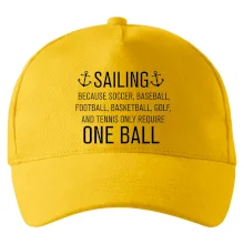 Sailing beacause one ball
