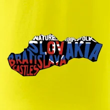 Mapy - názvy měst - Slovensko