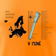 Můj cestovní seznam - Evropa