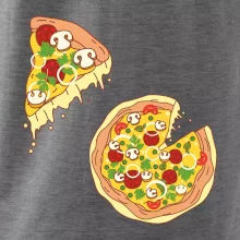 Pizza + Pizza kousek