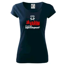 Já vařím - tvoje superschopnost? rovný nápis