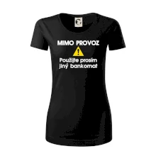 Mimo provoz - použijte jiný bankomat