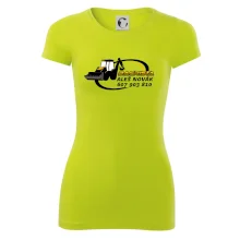 Bagrista v kruhu - vlastní nápis