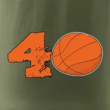 Basketball kulaté narozeniny 40