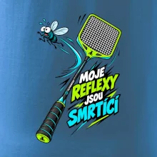Badminton smrtící reflexy