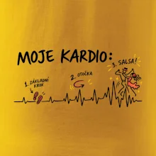 Moje kardio základní krok otočka salsa