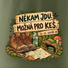 Někam jdu možná pro keš turistické boty