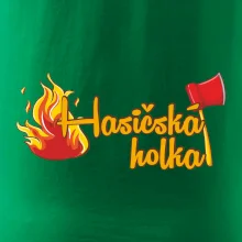 Hasičská holka - oheň a sekera