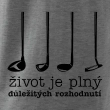 Golf - důležitá rozhodnutí