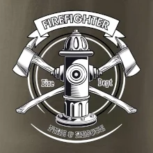 Firefighter logo Fire and rescue