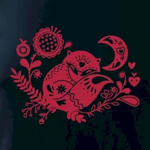 Folklor - liška spící