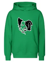 Border kólie obrys hlavy