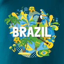 Brazílie  Barevný obrázek
