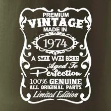 Vintage Etiketa - 1974