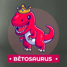 Dinosauří jména - červený dinosaurus