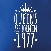 Queens are born in 1977 Queens are born in 1977