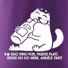 Kdo víno pije a muzice platí