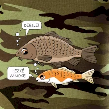 Hezké Vánoce Kapr a Koi kapr (Hana-creative)