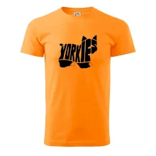 Jorkšírský teriér - Yorkie - Nápis v těle Jorkšírský teriér - Yorkie - Nápis v těle