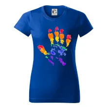 LGBT hand print