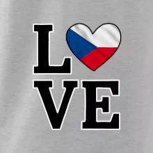 Love Česká vlajka