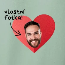 Vlastní fotka v srdci