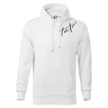 Kočičí táta se jmény na rukávu