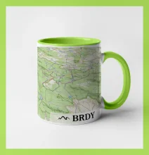Hrnek - Brdy mapa