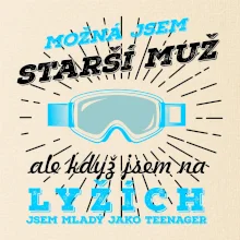 Lyže - možná jsem starší muž