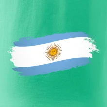 Argentina vlajka okousaná