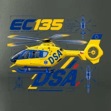 EC135 – technický motiv (DSA)