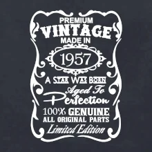 Vintage Etiketa - 1957