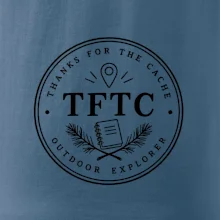 TFTC minimalistický turistický odznak