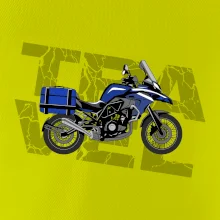 Cestovní enduro modré