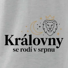 Královny se rodí v srpnu - lev a měsíc