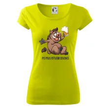 Po pivu bývám divoká